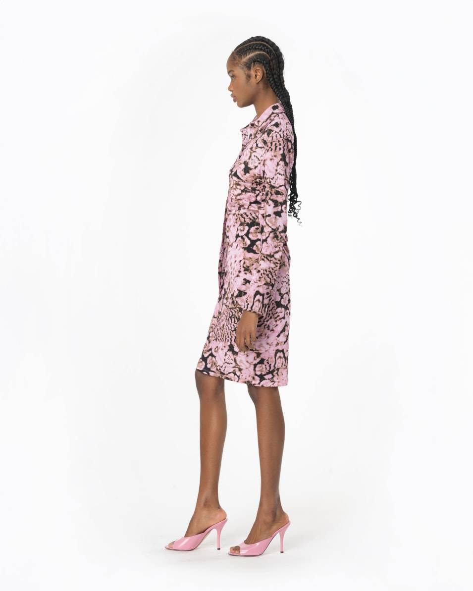 Pinko Longuette-Rock Print Coral Scanner Sonderangebot