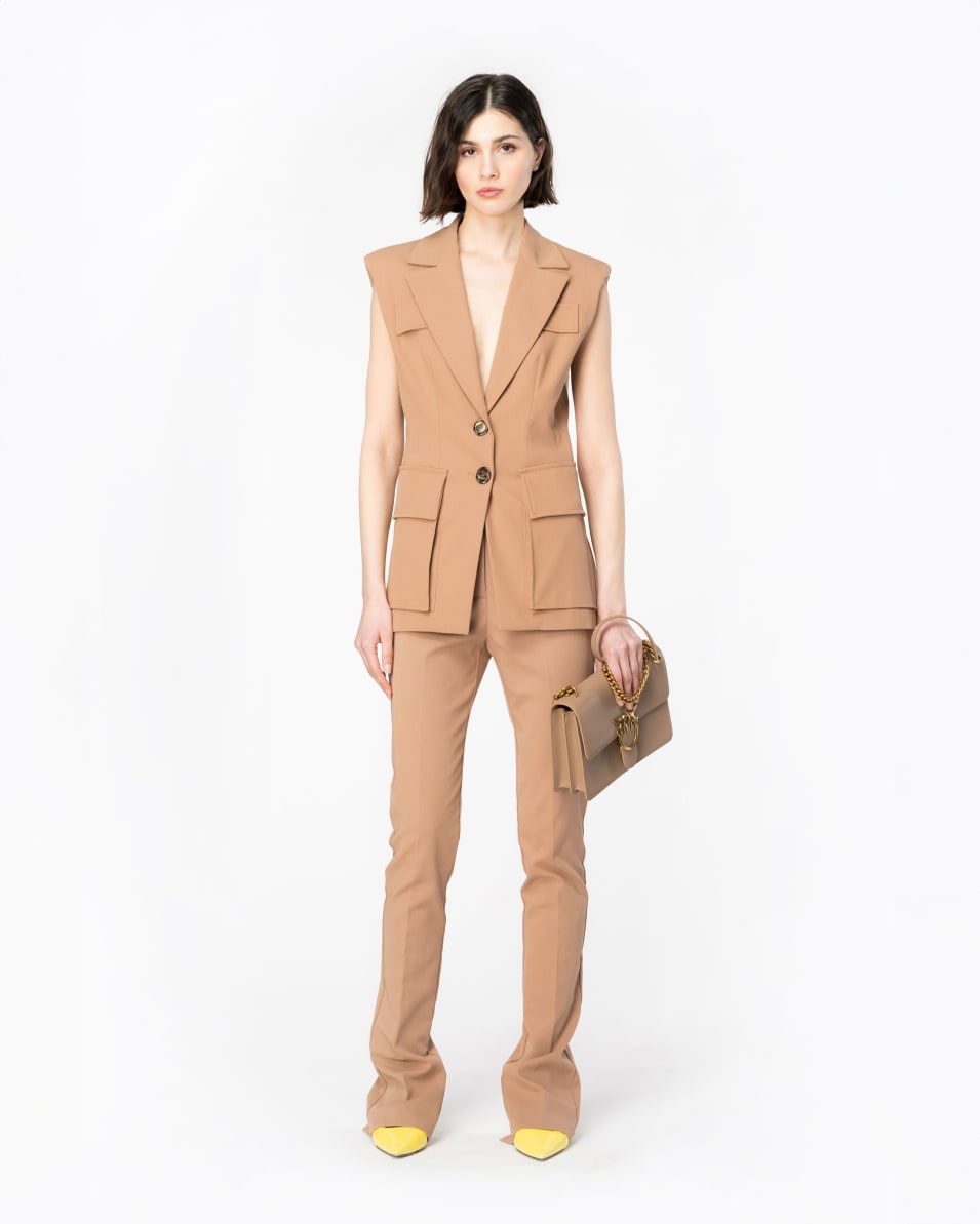 Pinko Westenblazer Trikotine Stretch Begrenztes Angebot