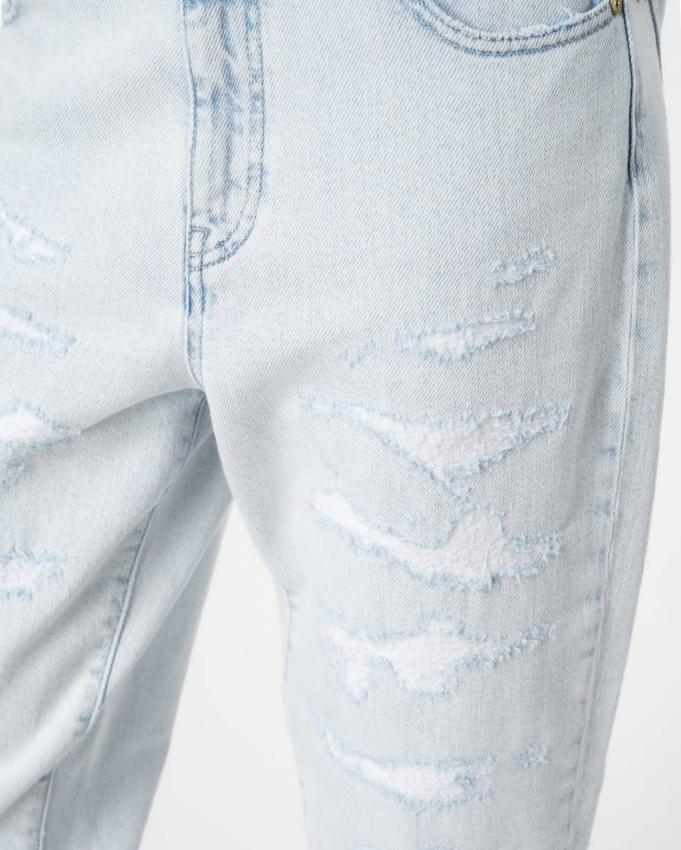 Pinko Jeans Mom Fit hell mit Rissen Preisnachlass
