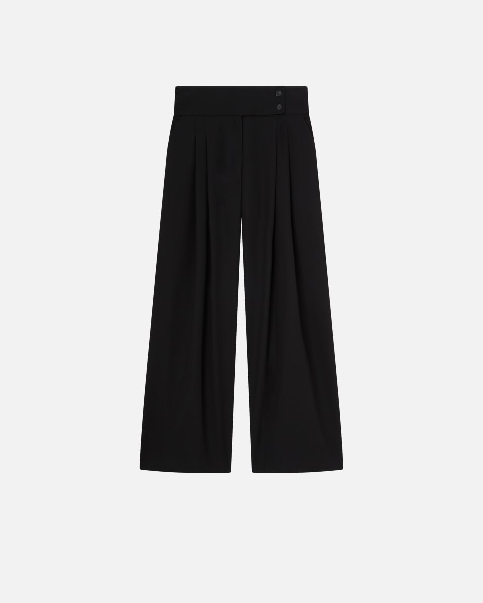 Pinko Elegante Hose mit weitem Bein und Bundfalten Riesige Ersparnisse