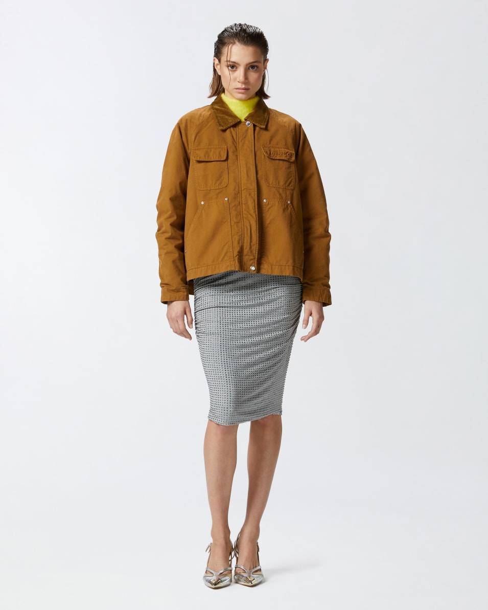 Pinko Cabanjacke mit Cordkragen Meist gekauft