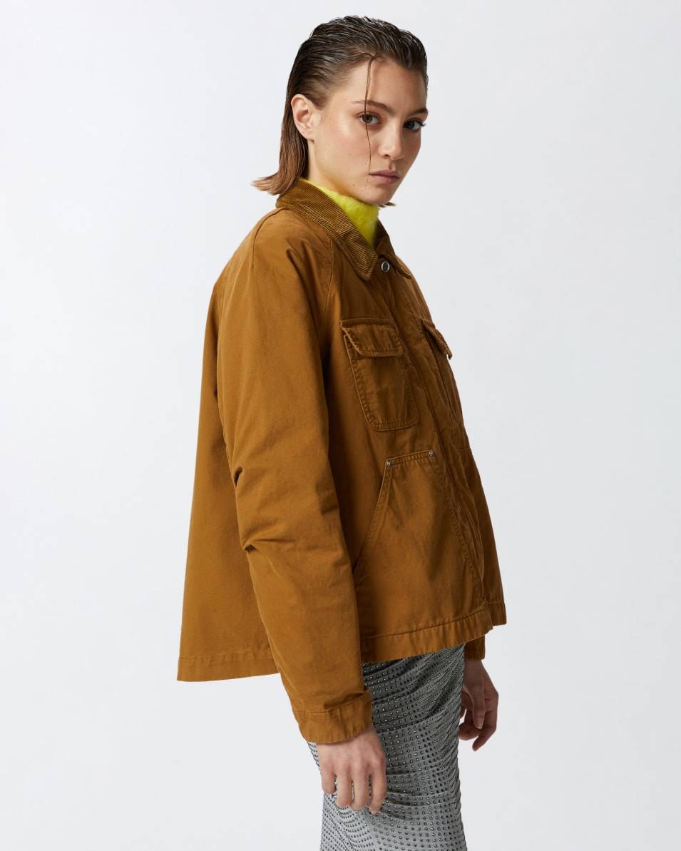 Pinko Cabanjacke mit Cordkragen Meist gekauft