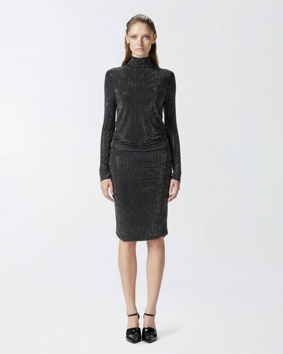 Pinko Turtleneck sweater in full jersey Exklusivangebot