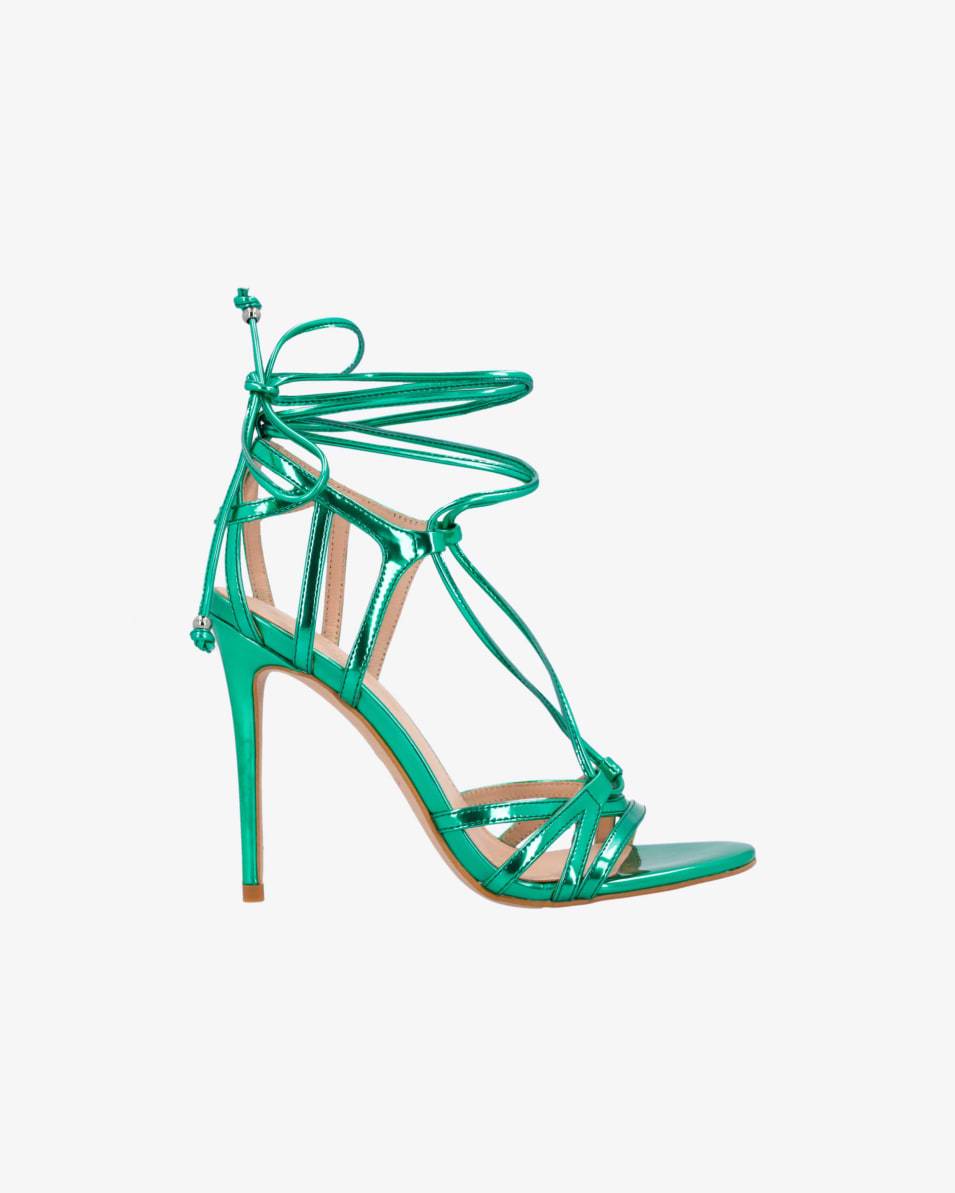 Pinko Sandaletten Metallic Mirror-Finish Bestseller