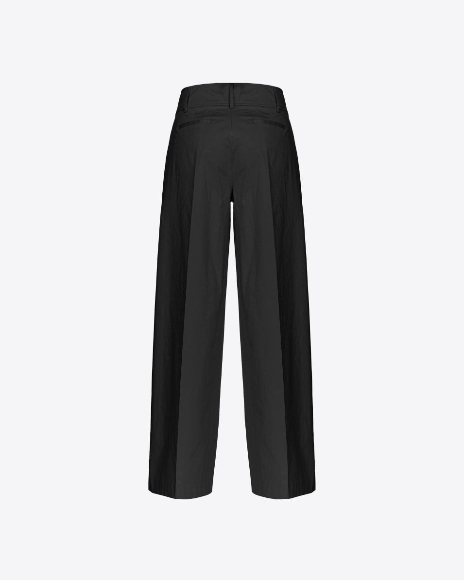 Pinko Extra weite Hose aus technischem Satin Super Sparpreis