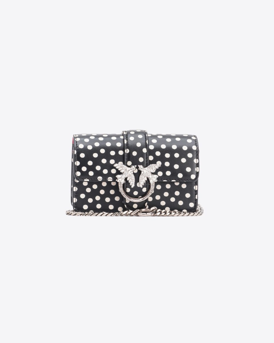 Pinko Micro Love Bag One Punkteprint PINKO Galleria Sonderangebot der Fabrik