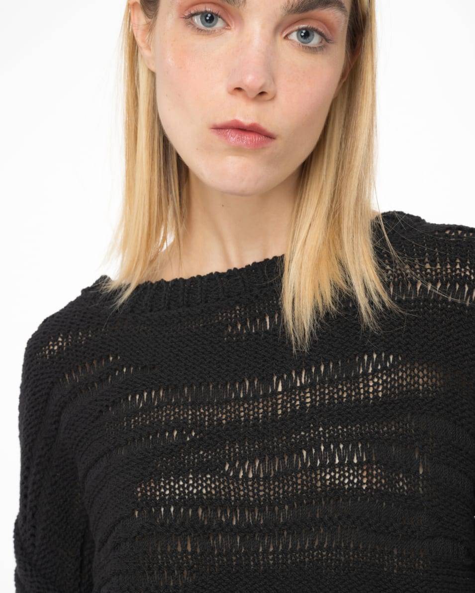 Pinko Kurzer Pulli aus Baumwollmix Outlet