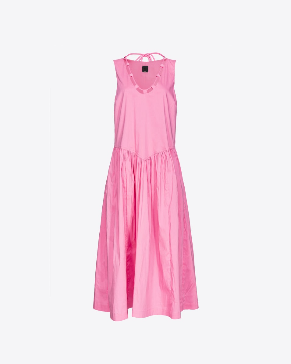 Pinko Midikleid aus technischem Popeline