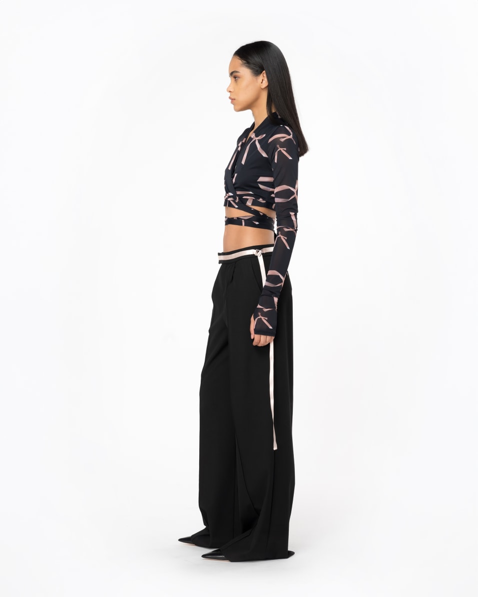 Pinko Kurzer Cardigan mit Schleifchen Reimagine PINKO by Patrick McDowell Riesige Ersparnisse