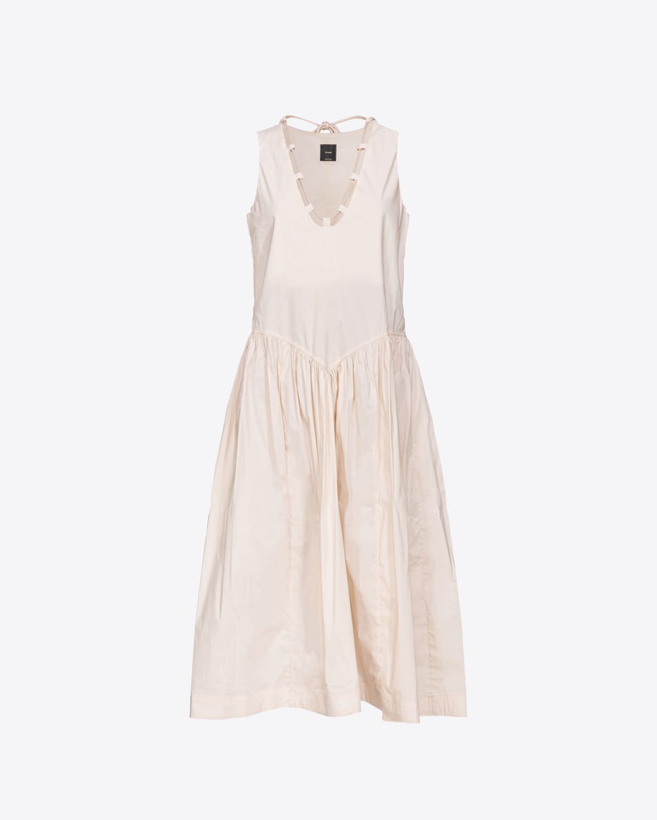 Pinko Midikleid aus technischem Popeline