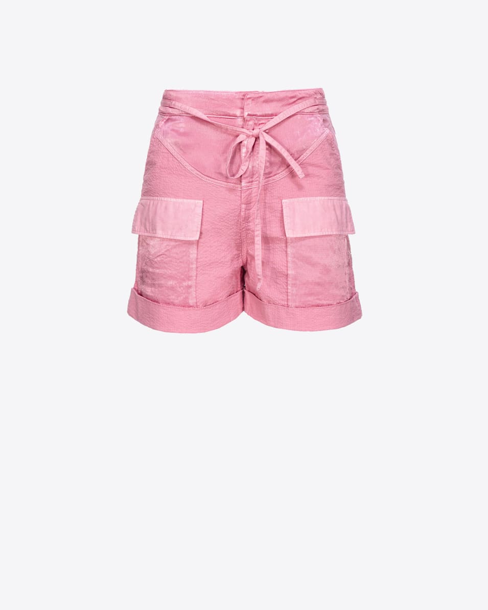 Pinko Fließende Shorts mit Maxitaschen Super Sparpreis