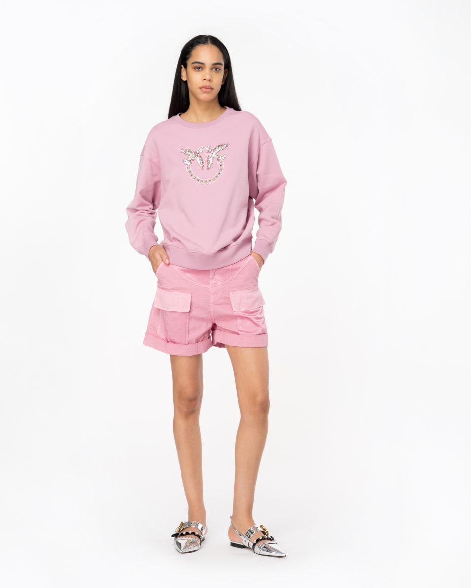 Pinko Fließende Shorts mit Maxitaschen Super Sparpreis