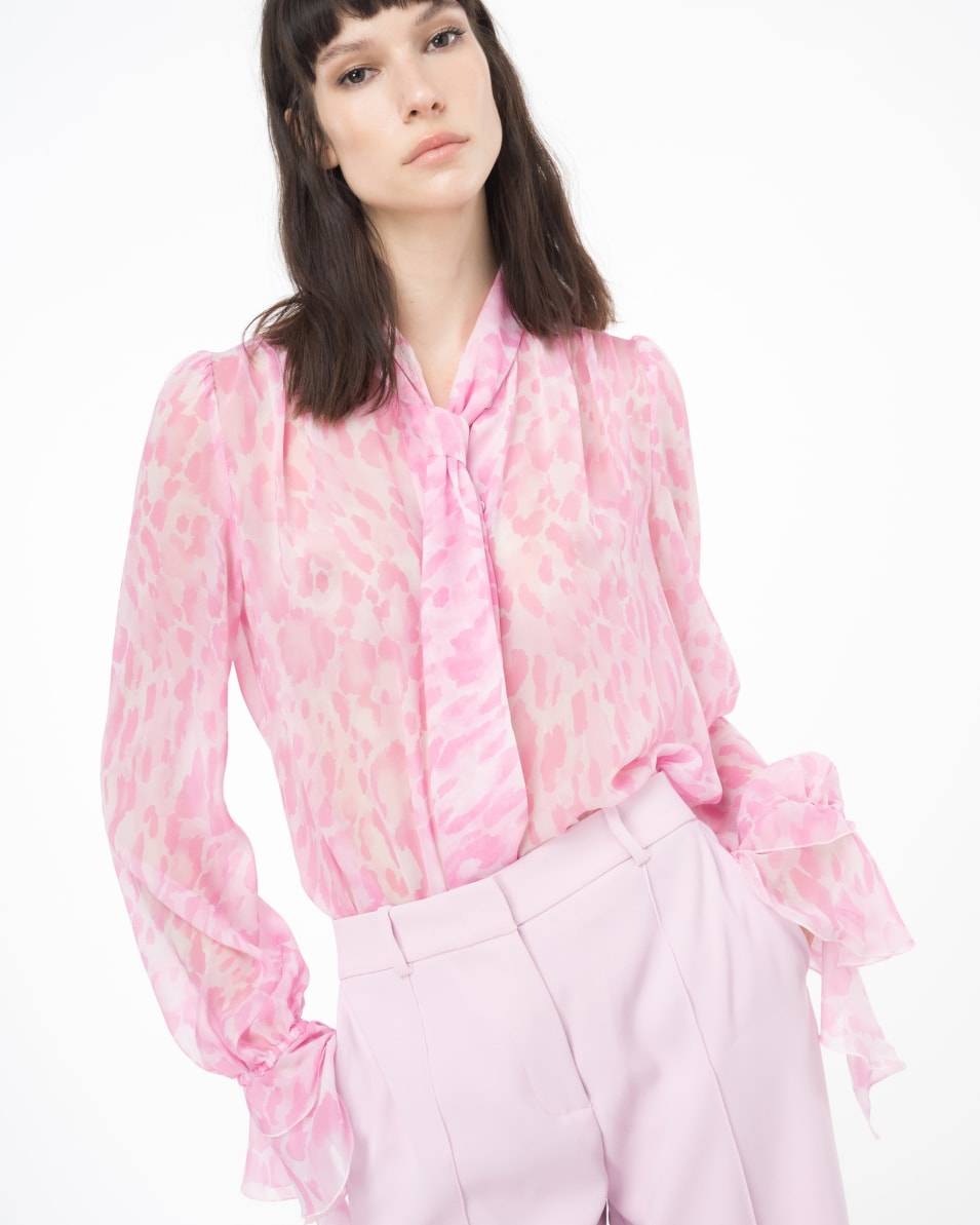 Pinko Bedruckte Chiffonbluse Wochenangebot