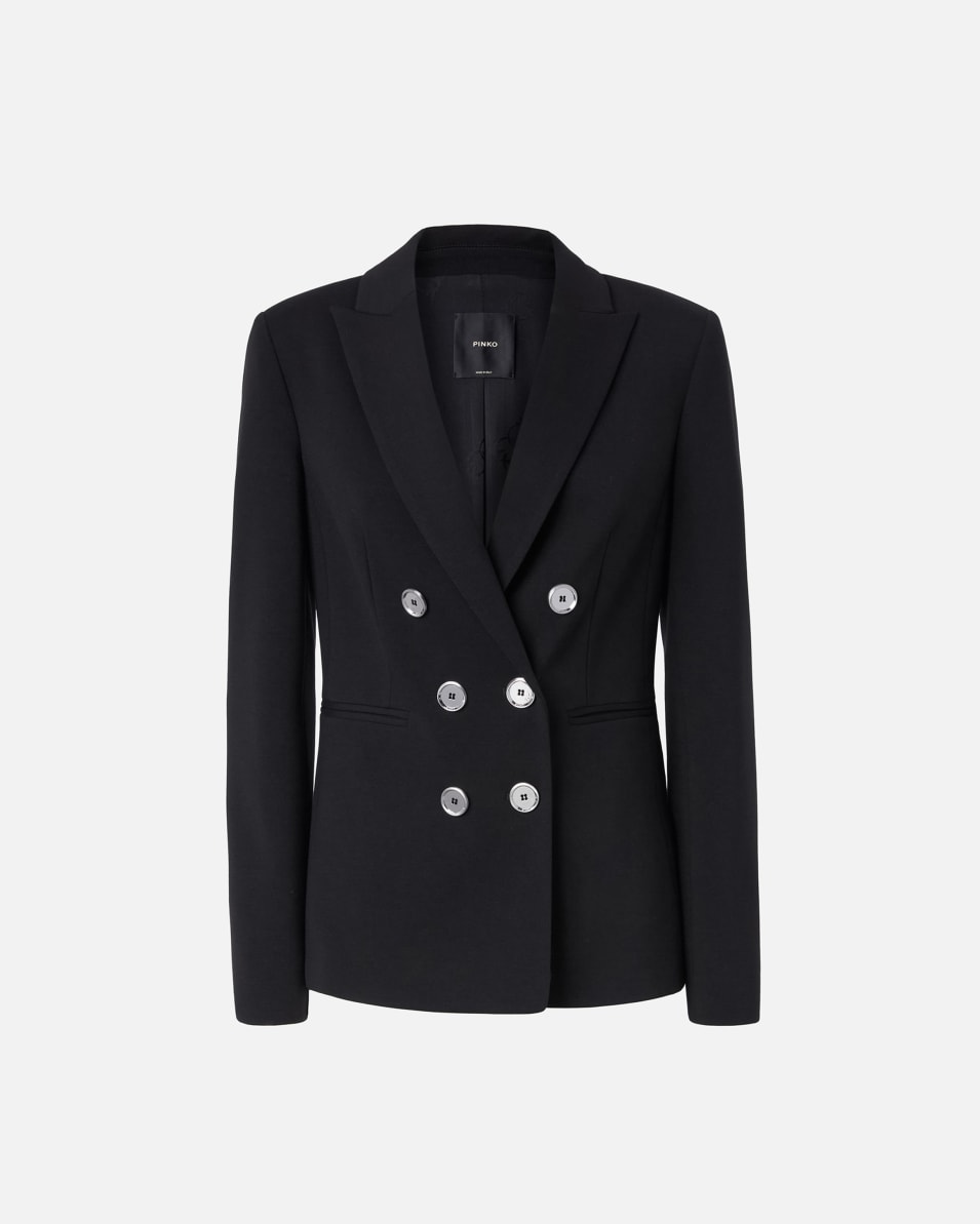 Pinko Blazer aus technischem Gewebe in Punto-di-Roma-Qualität