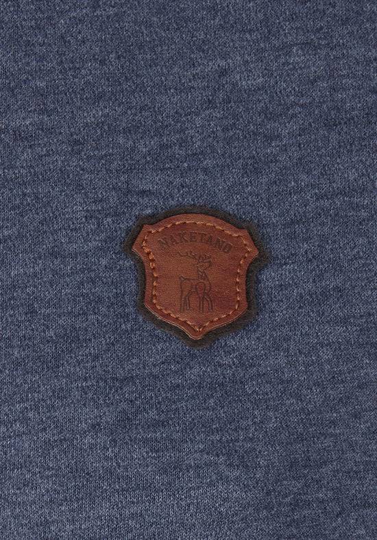 Naketano Krokettenhorst - Indigo Blue Melange Zeitlich begrenztes Angebot