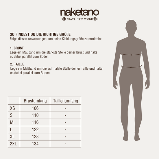 Naketano Krokettenhorst - Indigo Blue Melange Zeitlich begrenztes Angebot