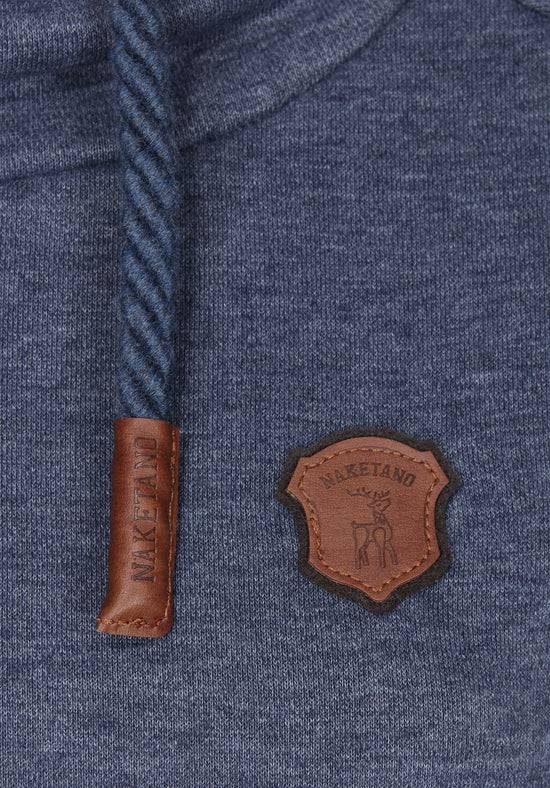 Naketano Mandy Spezial - Indigo Blue Melange Bis zu 60% Rabatt