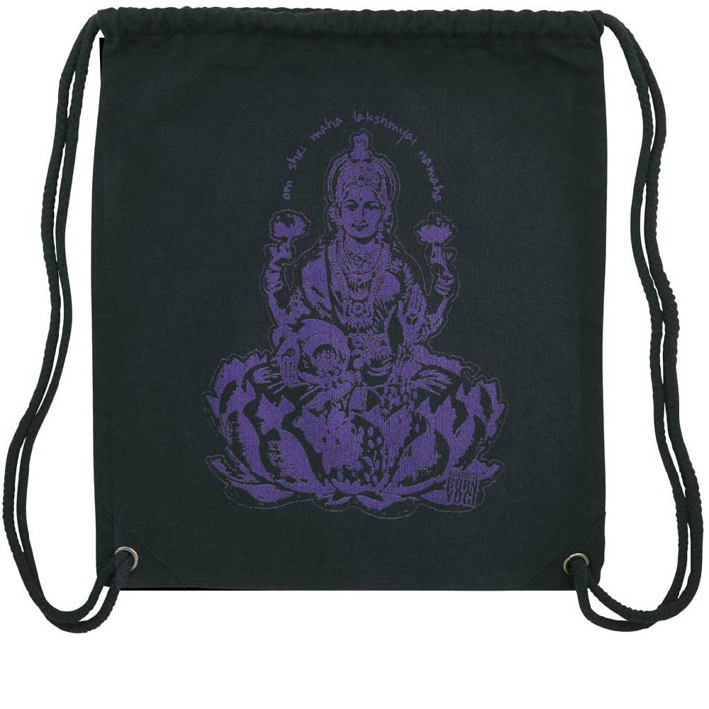Natural Born Yogi Ganesha Pop – T-Shirt grau Heißer Verkauf