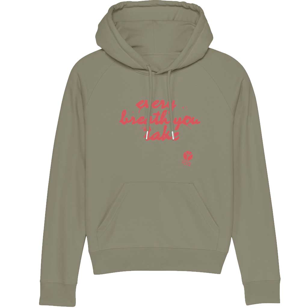 Natural Born Yogi Every Breath – Sweatshirt Hoodie Tägliche Deals