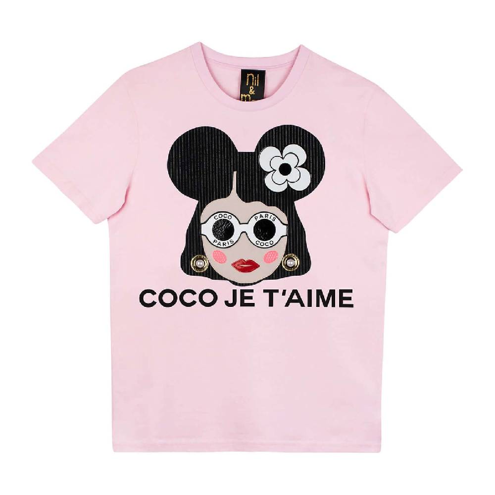 NIL+MON T-Shirt "Coco Je" Sonderangebote