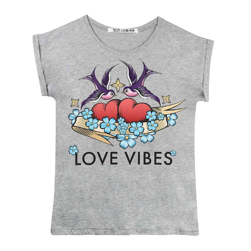 NIL+MON Roll-up Tee "TZ Vibes" Bis zu 55% Rabatt