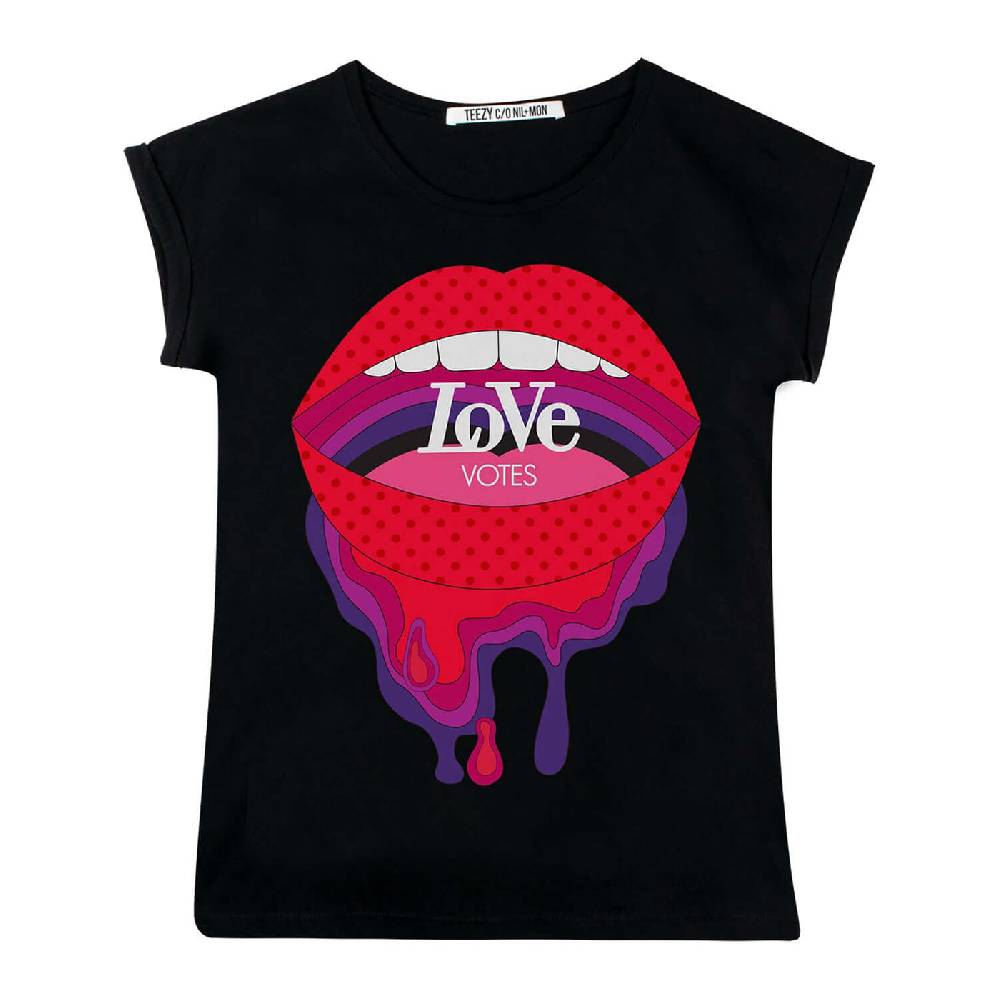 NIL+MON Roll-up Tee "TZ Love V" Nur noch ein Tag übrig