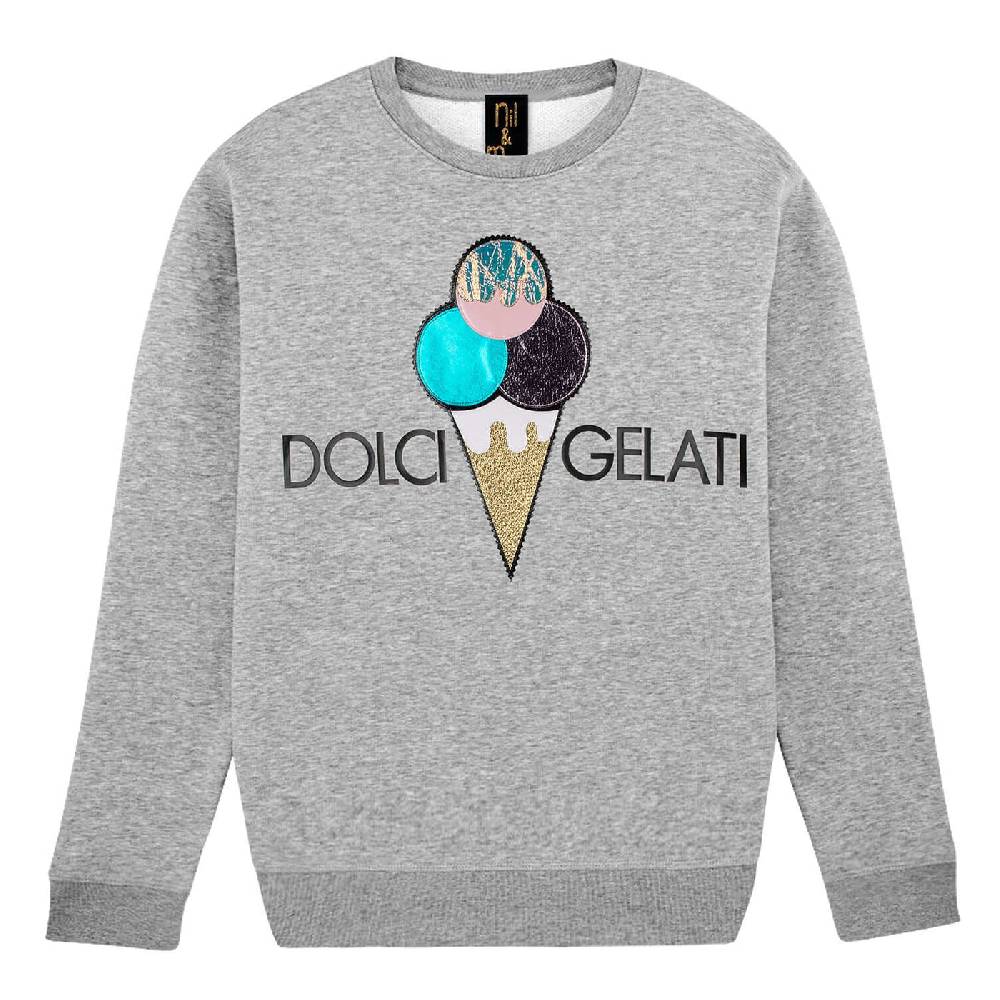 NIL+MON Sweatshirt "Dolci Gelati" Kostenloser Versand