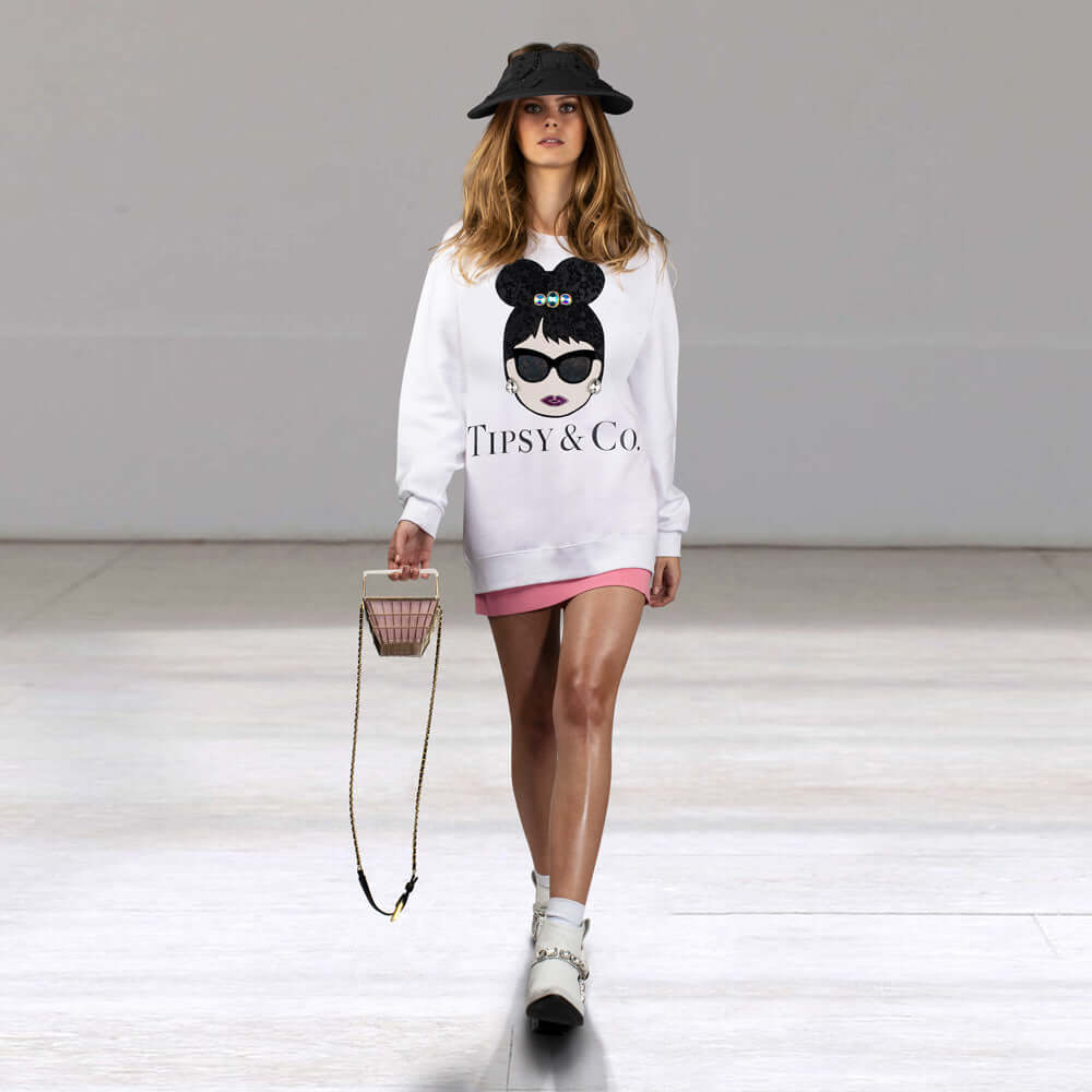 NIL+MON Sweatshirt "Tipsy" Limitierter Zeitrabatt