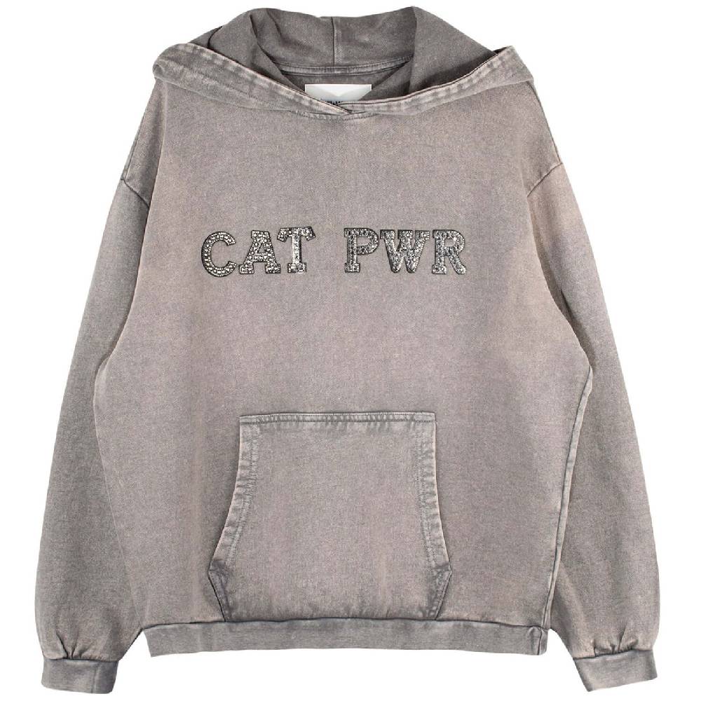NIL+MON Washed Hoodie "Cat PWR" Osterangebot