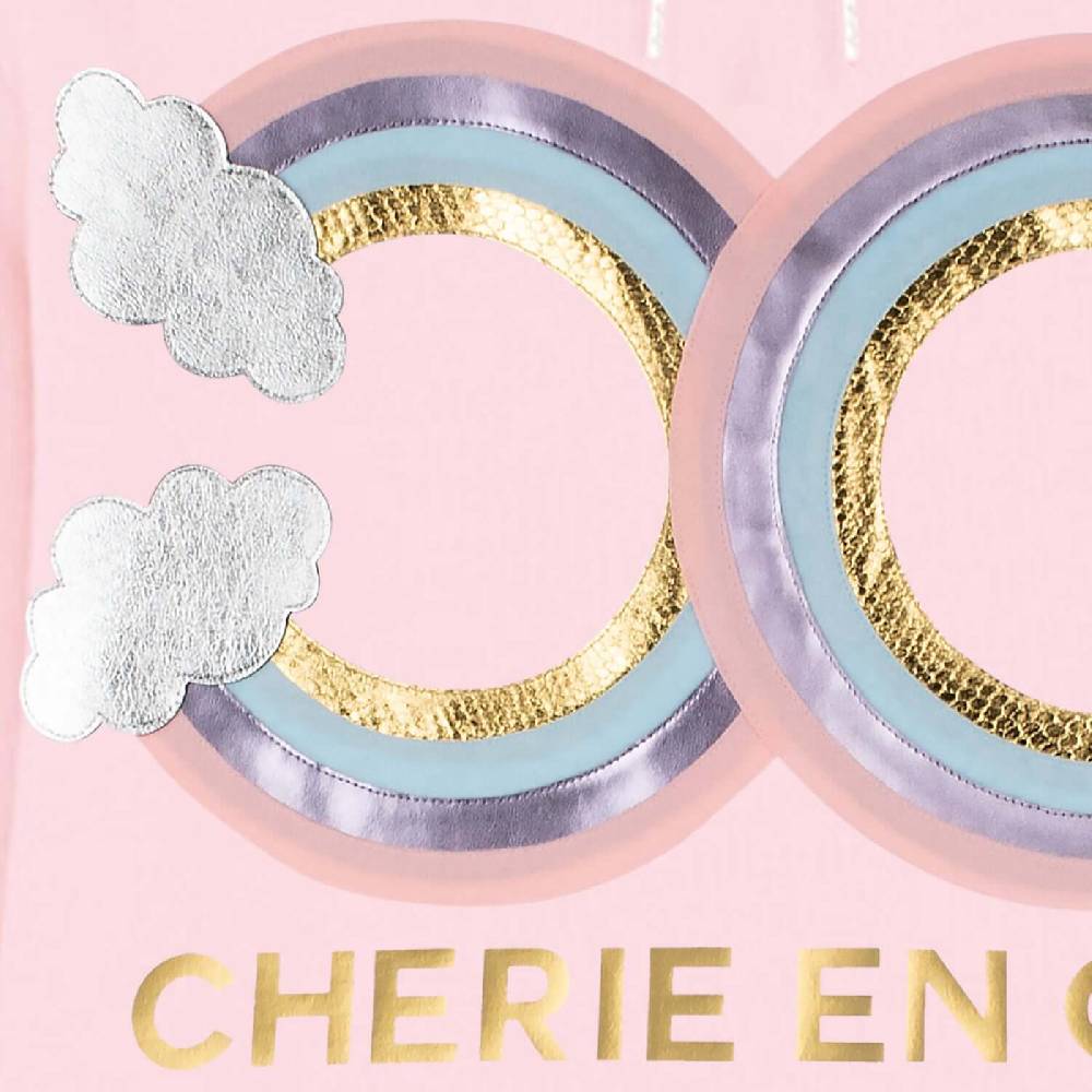 NIL+MON Hoodie "Cherie en Ciel" Online Outlet
