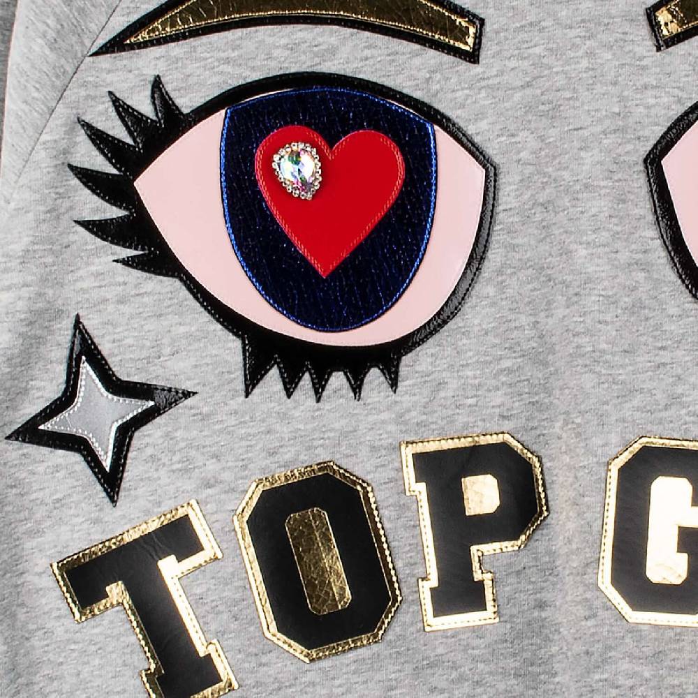 NIL+MON Crop Hoodie "Top GRL" Bestseller