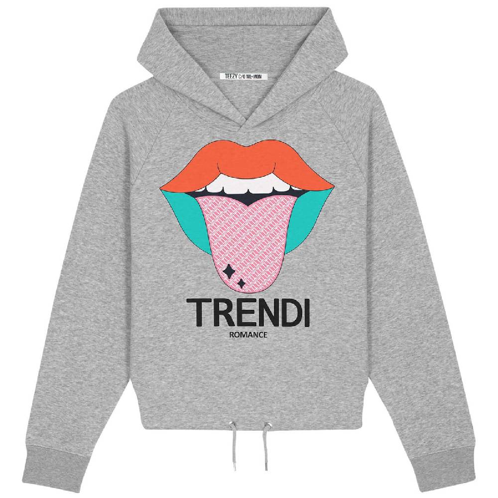 NIL+MON Crop Hoodie "TZ Trendi" Super Sparpreis