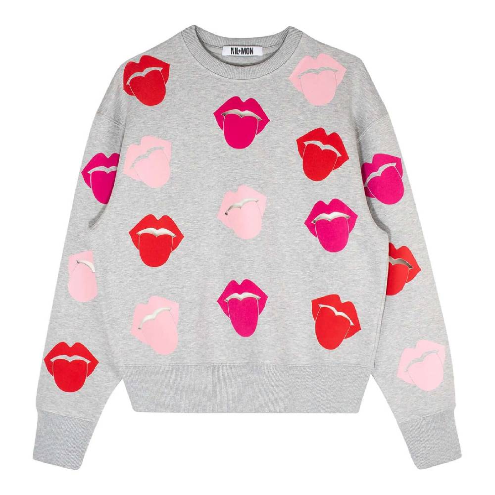 NIL+MON Oversize Sweat "Rock" Vierteljährliche Förderung