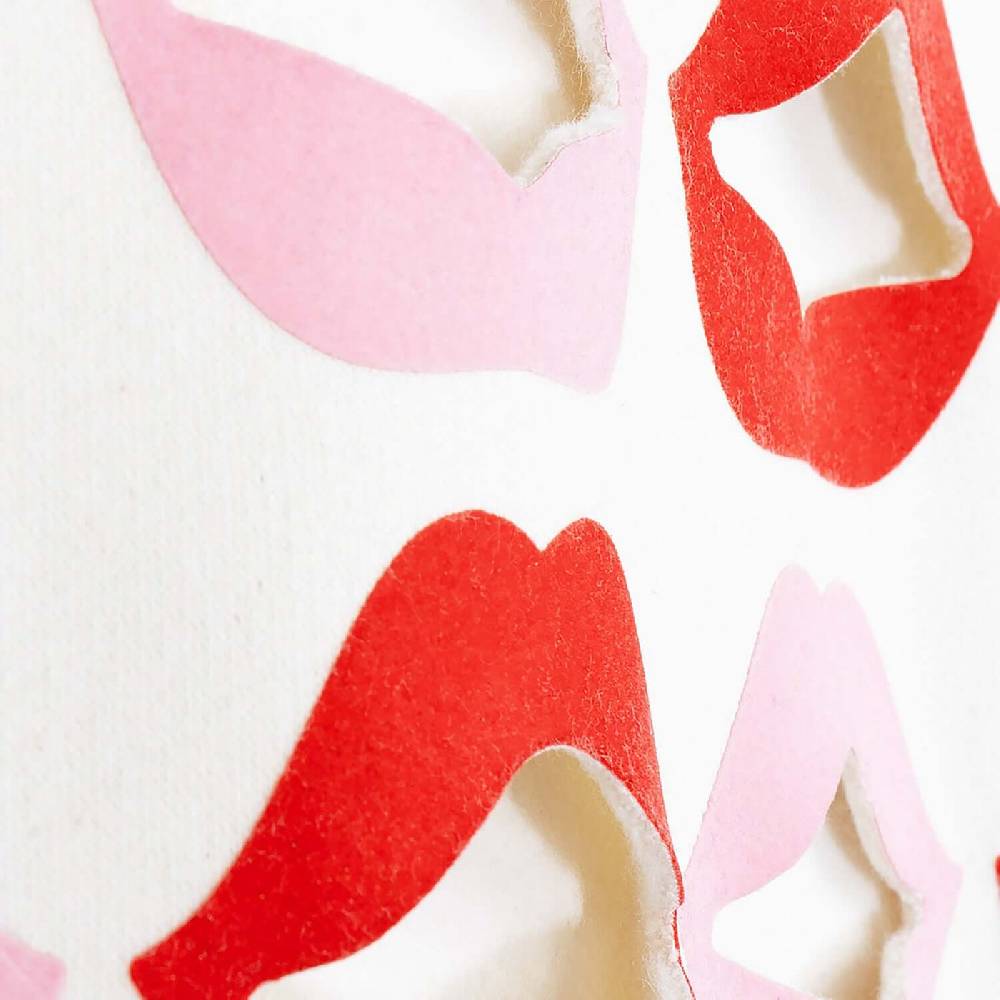 NIL+MON Sweatshirt "Lovely Lips" Super Rabatt