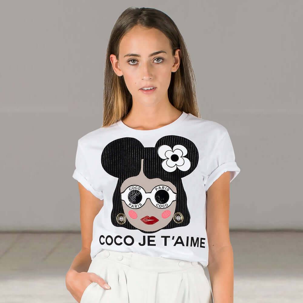 NIL+MON T-Shirt "Coco Je" Online