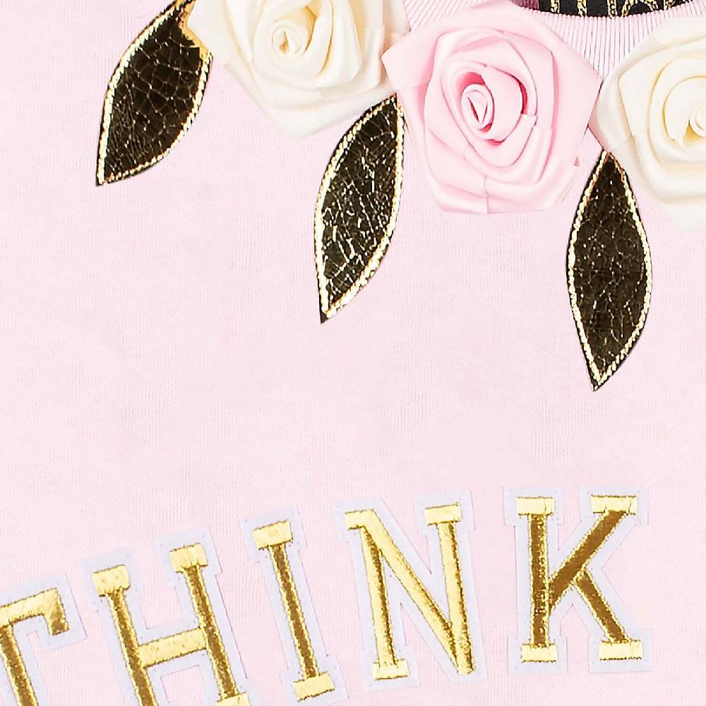 NIL+MON Sweatshirt "Think Pink" Outlet