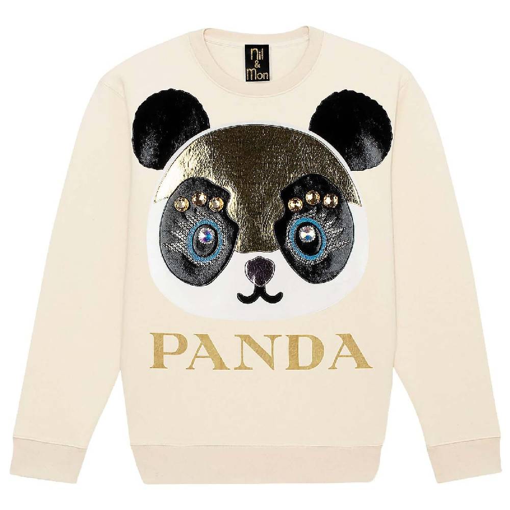 NIL+MON Sweatshirt "Panda" Auslauf