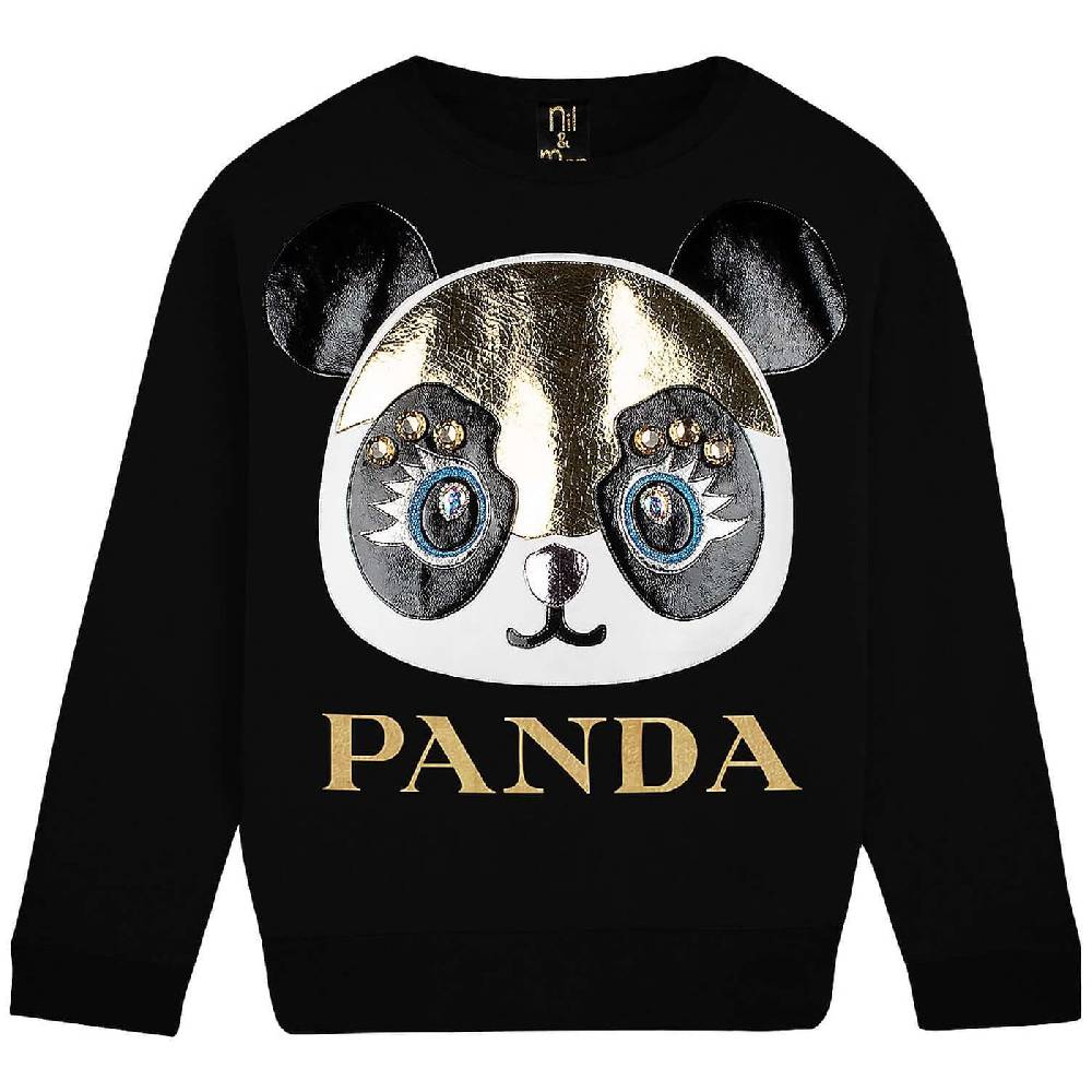 NIL+MON Sweatshirt "Panda" Auslauf