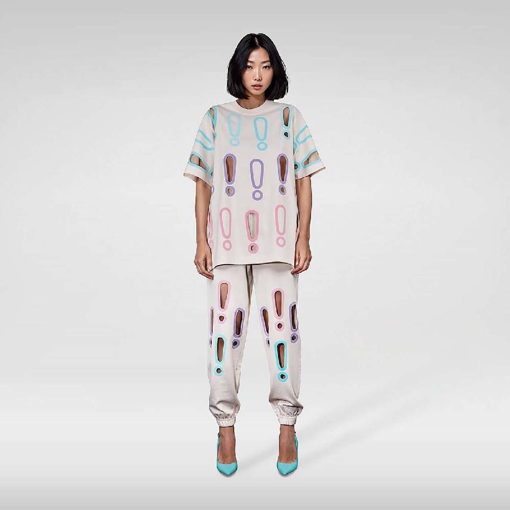 NIL+MON Oversize Tee "Bang" Online Shopping