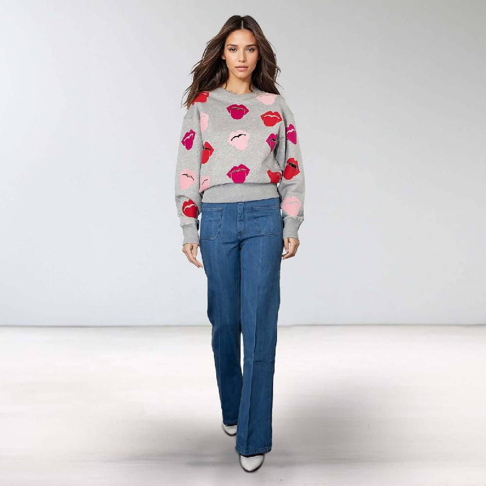 NIL+MON Oversize Sweat "Rock" Weihnachtsangebot
