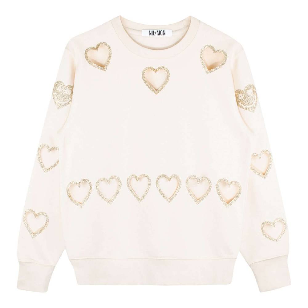 NIL+MON Sweatshirt "Flying Hearts" Muttertagsangebot