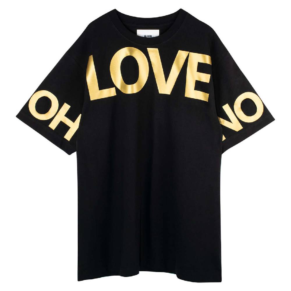 NIL+MON Oversize Tee "Love" Neueste Mode