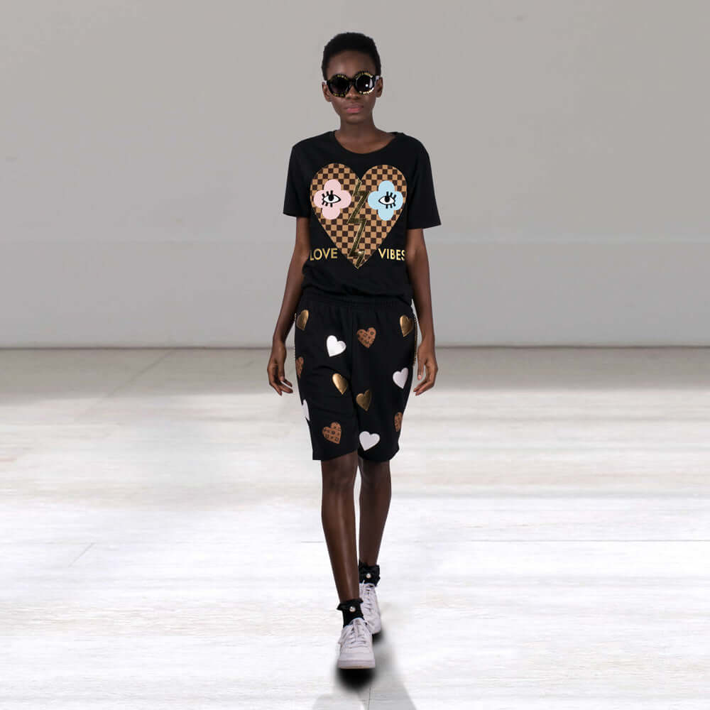 NIL+MON T-Shirt "Love Vibes" Neuheiten