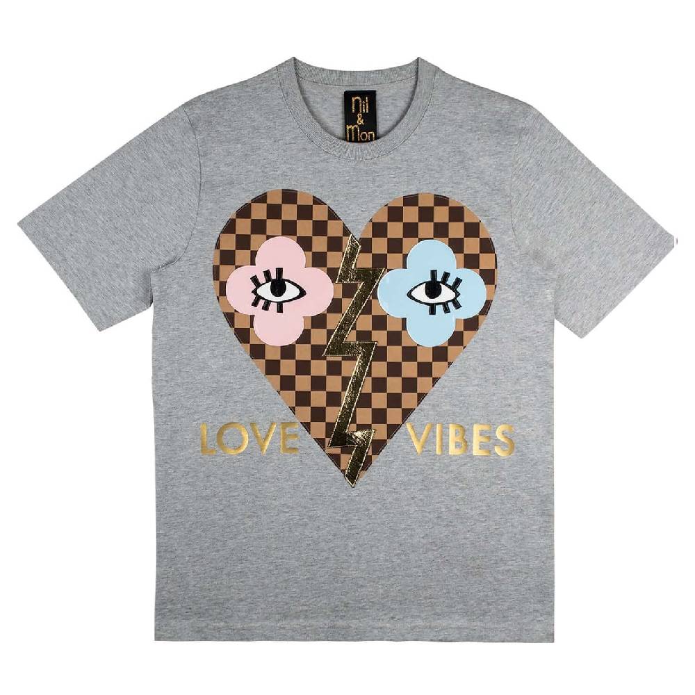 NIL+MON T-Shirt "Love Vibes" Neuheiten