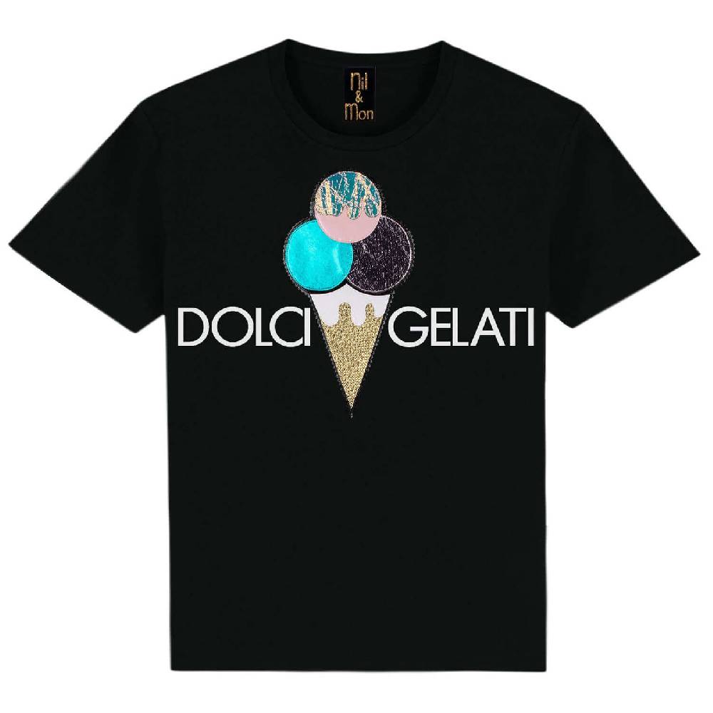 NIL+MON T-Shirt "Dolci Gelati" Räumungsverkauf