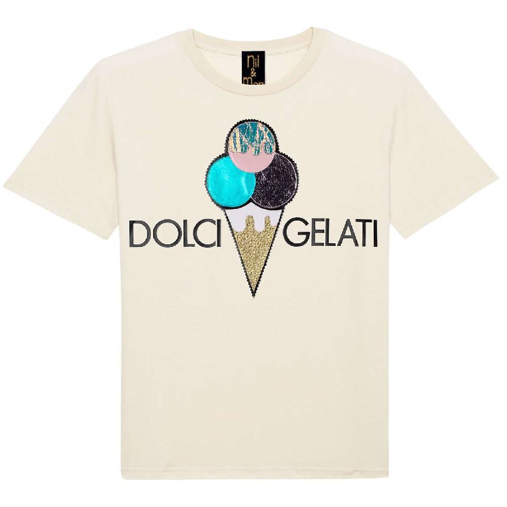 NIL+MON T-Shirt "Dolci Gelati" Räumungsverkauf