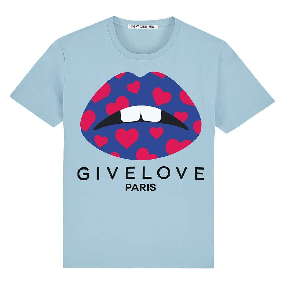 NIL+MON T-Shirt "TZ Givelove Blue" Kostenlose Rückgabe