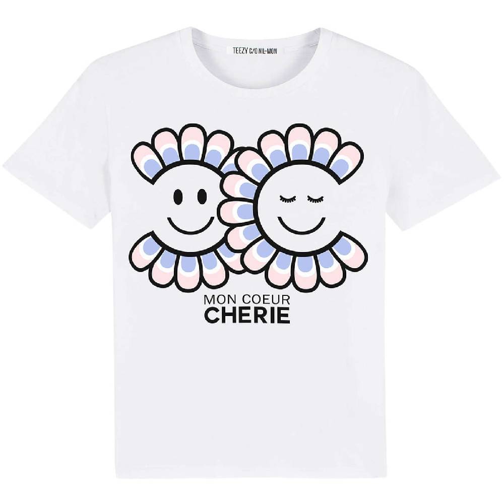NIL+MON T-Shirt "TZ Coeur" Begrenzte Freigabe