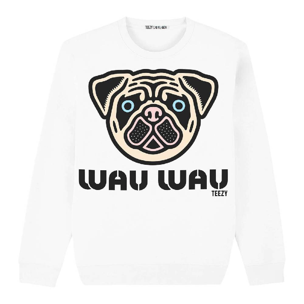 NIL+MON Sweatshirt "TZ Wau Wau" Sonderangebot der Fabrik