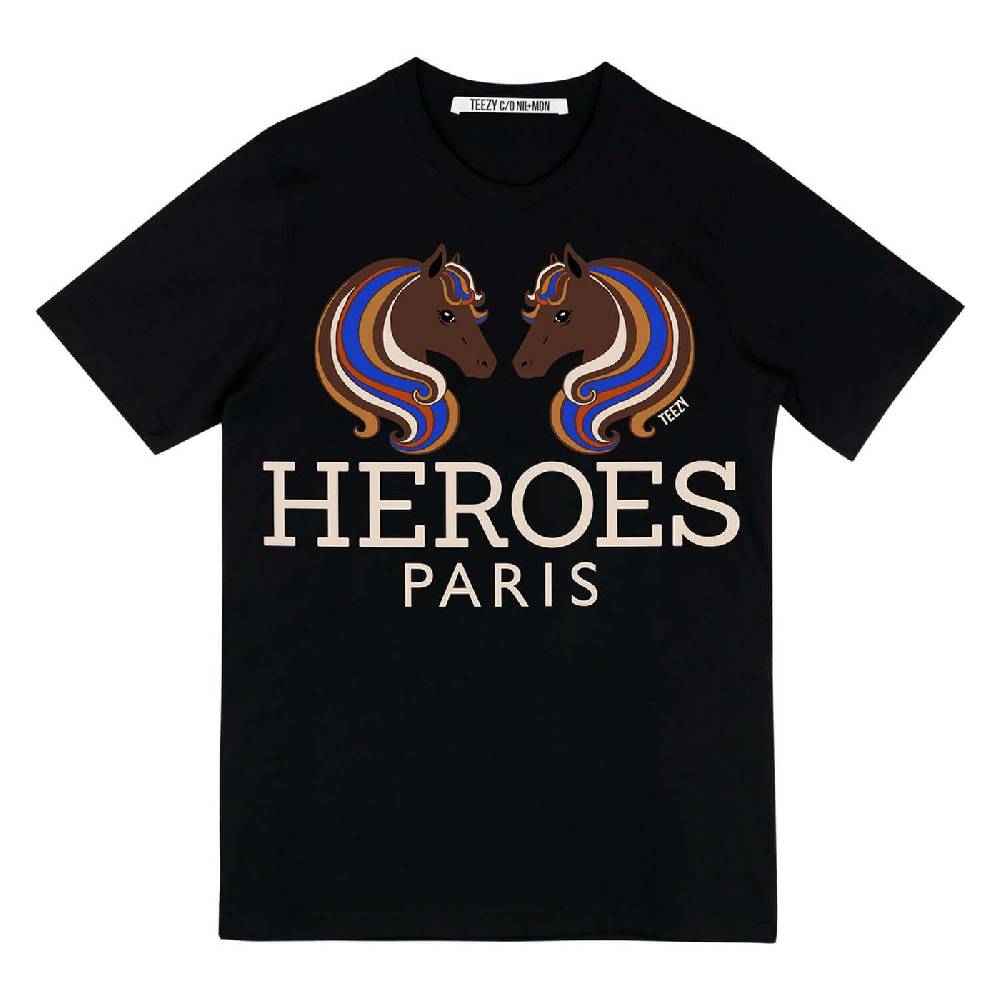 NIL+MON T-Shirt "TZ Heroes Paris" Super Rabatt
